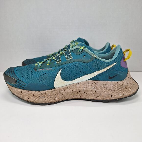 Nike Pegasus Trail 3 Mystic Teal Trail Running Shoes DA8697-300 Men's Size 7 - Picture 4 of 16